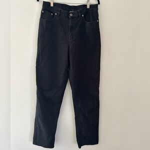 Ralph Lauren Lauren Co Black Straight Leg Jeans